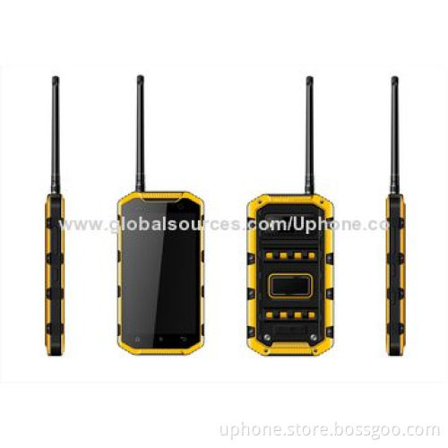 5" Mobile Phones, Waterproof, Dust-proof, Shockproof, Rugged, NFC, Hardware Walkie-talkie, Barometer